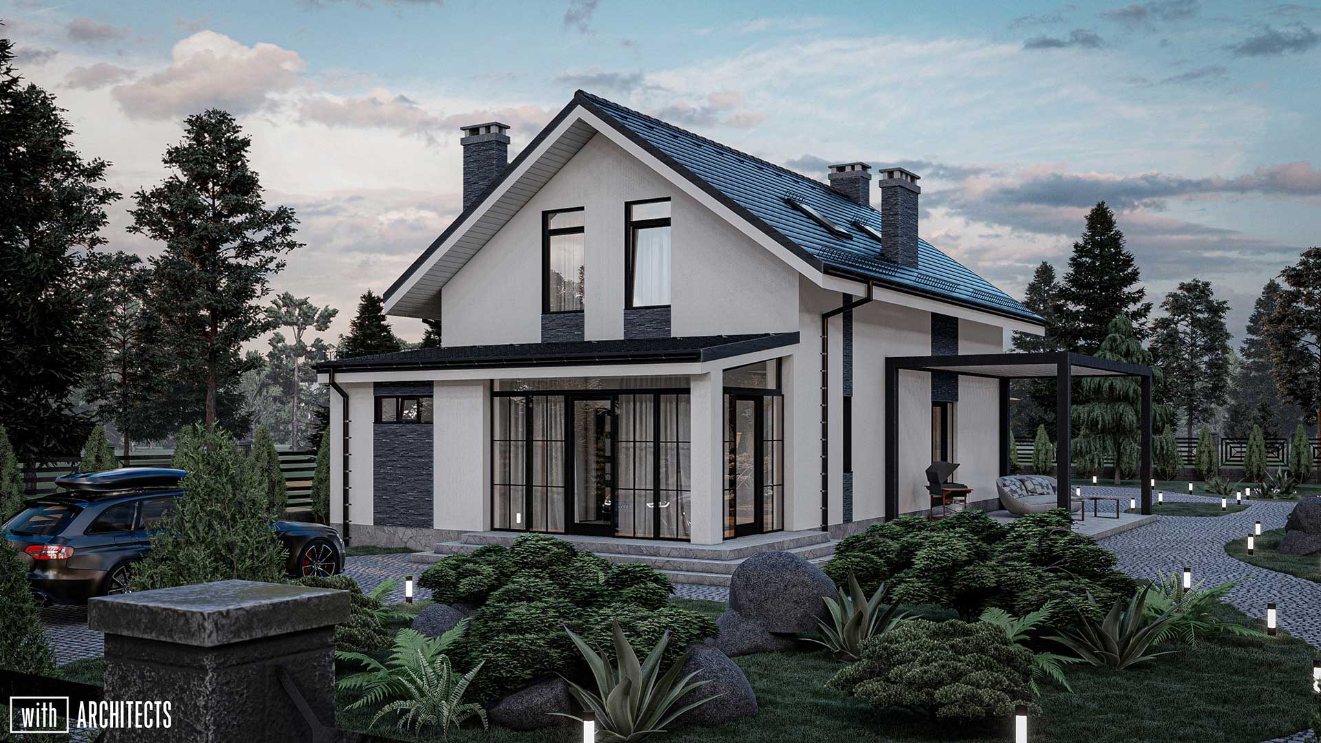 Проєкт traditional house