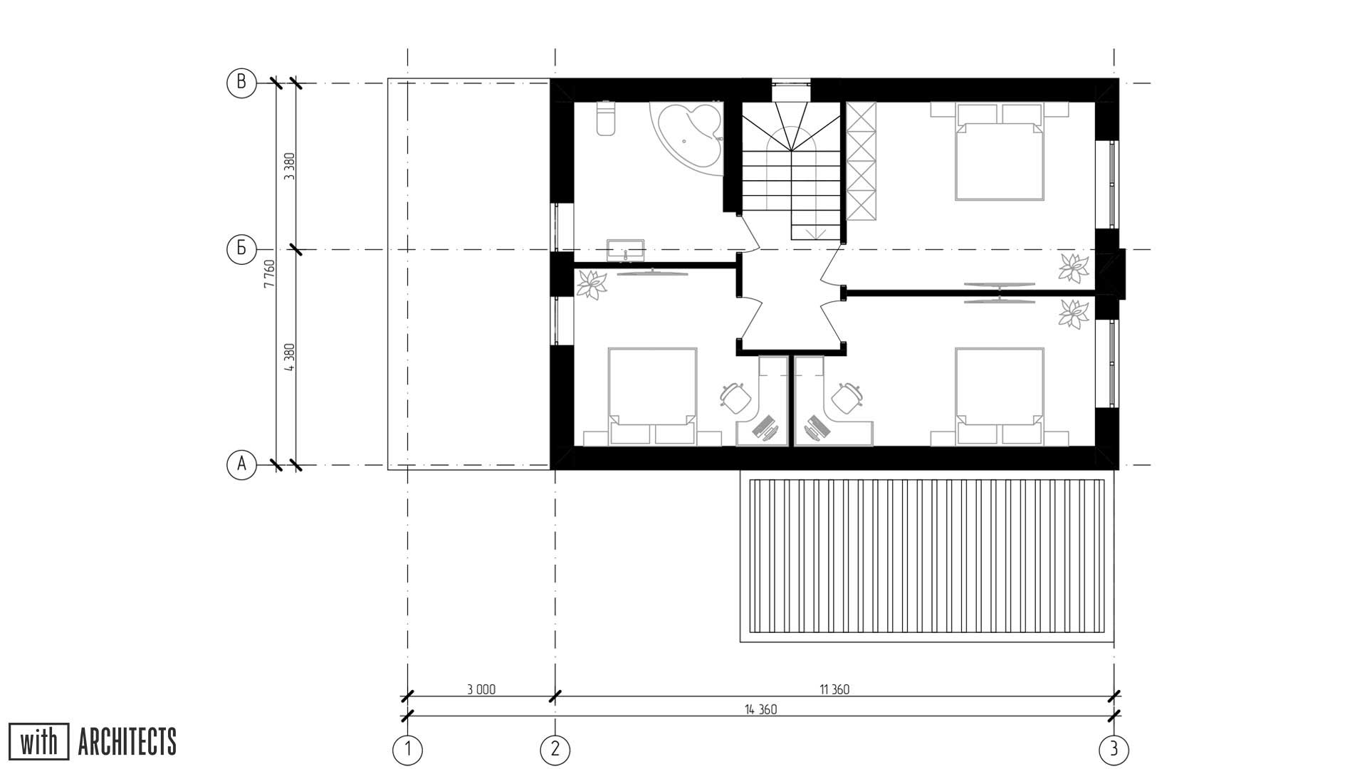 Проєкт traditional house
